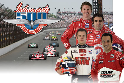 De moordende concurrentie van Robert Doornbos in Indy 500